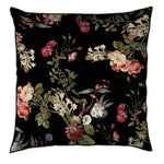 Night Garden Floral Cushion