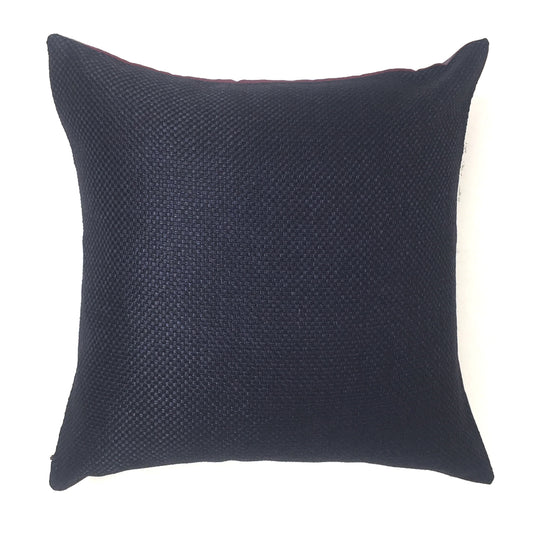 Organza Lotus Embroidered Cushion Cover