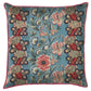 Blue Chintz Trellis Cushion Cover