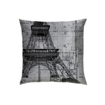 Blueprint Series - Tower Cushion