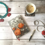 Vintage Newsprint Diary