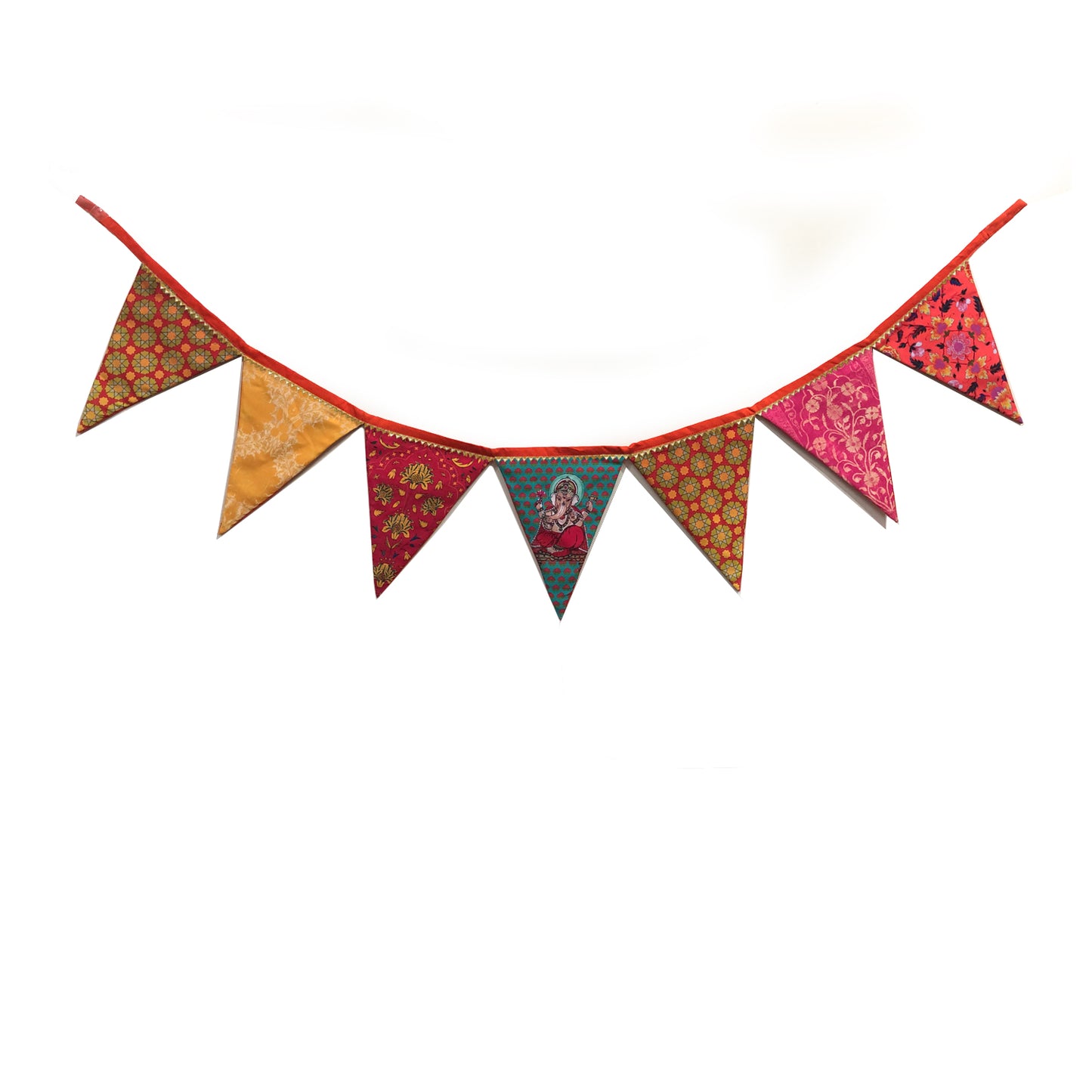 Ethnic Green Ganpati Toran / Bunting