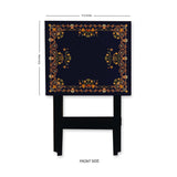 Intricate Inlay Folding Table