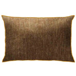 Black Kalamkari Jaal Embroidered Cushion