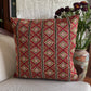 Embroidered Tribal Ikat Cushion Cover