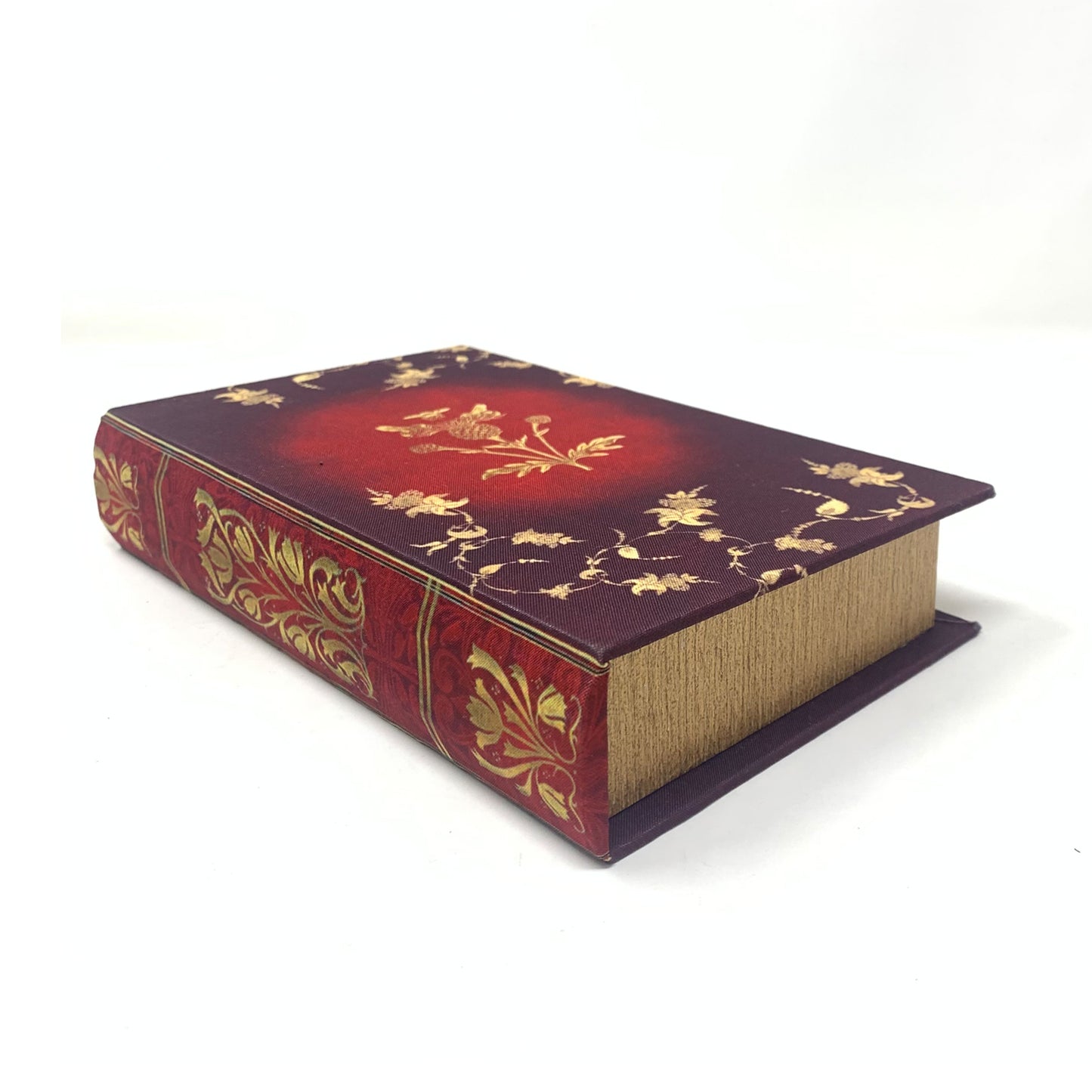 Ornate Ombre Book Shaped Box