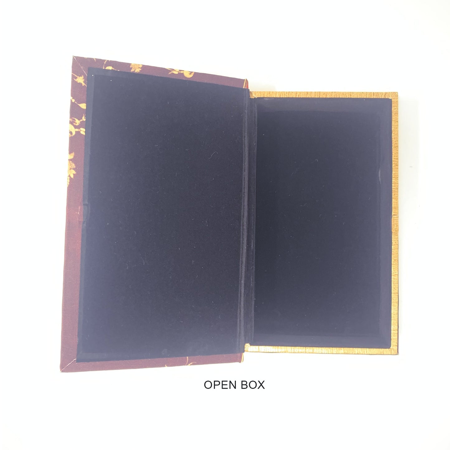 Ornate Ombre Book Shaped Box