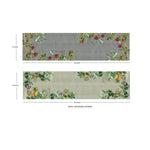 Tropical Blooms Reversible Table Runner