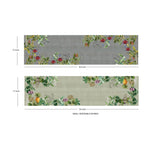 Tropical Blooms Reversible Table Runner