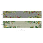 Tropical Blooms Reversible Table Runner