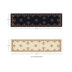 Intricate Inlay Reversible Table Runner