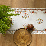 Intricate Inlay Reversible Table Runner