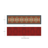 Indian Kalamkari Reversible Table Runner