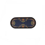 Intricate Inlay Oval Small Tray