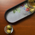 Tropical Blooms Oval Small Tray