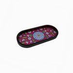 Lotus Mandala Oval Small Tray