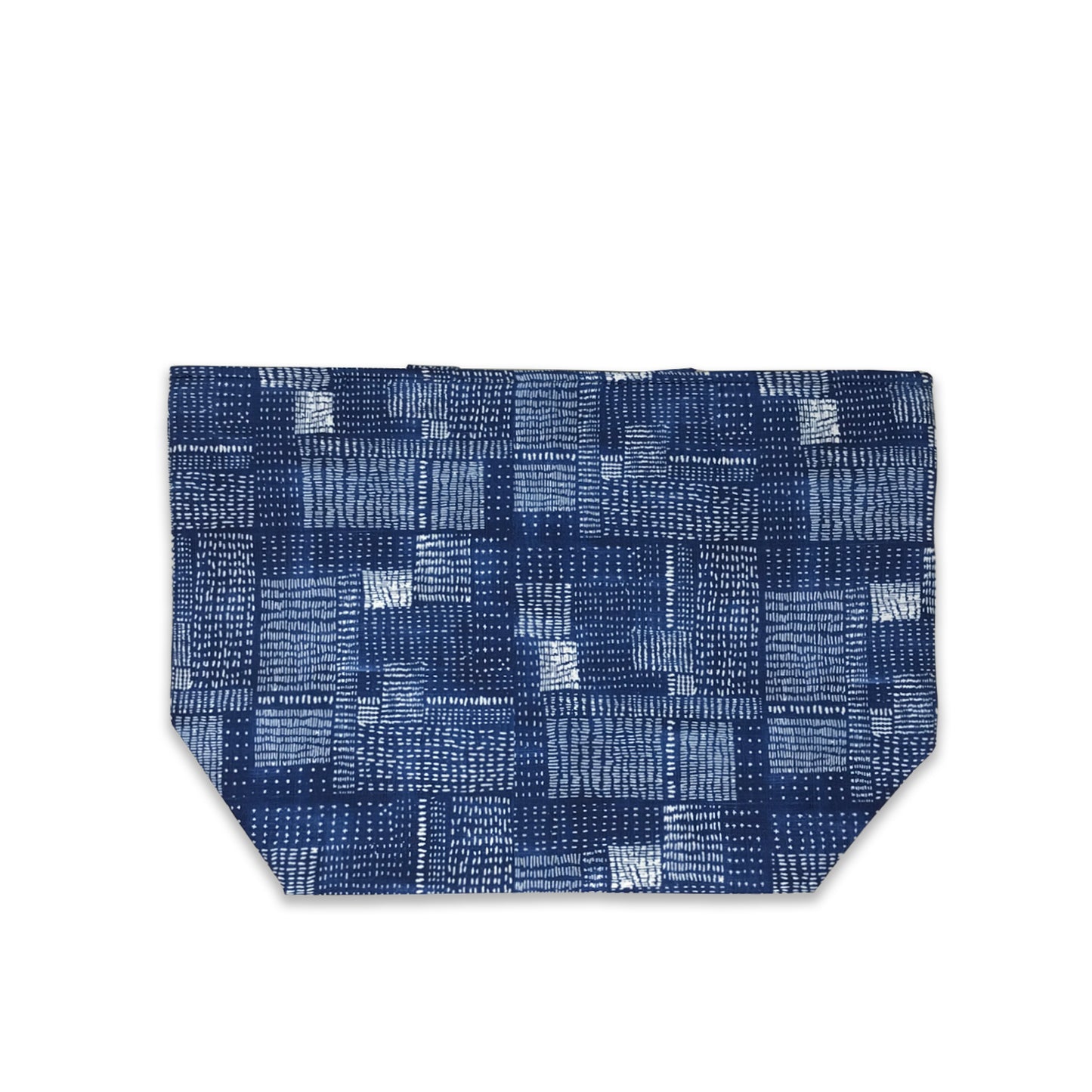 Shibori Printed Roll down Bag/Basket