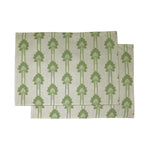 Art Deco Palms Fabric Table mats (set of 2)