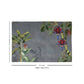 Tropical Blooms Fabric Table mats (set of 2- 1 Set in stock)