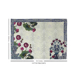 Enchanted Lotus Cotton Fabric Table mats (set of 2)