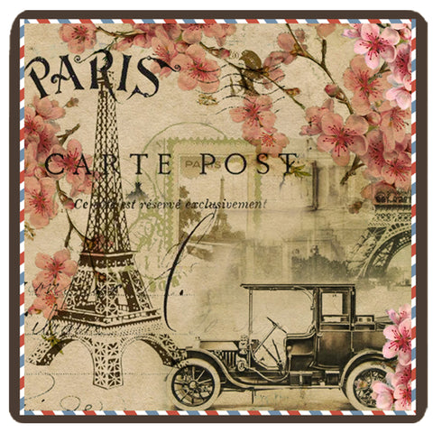 Postcard Collection - Paris Trivet