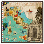 Postcard Collection - Italy Trivet