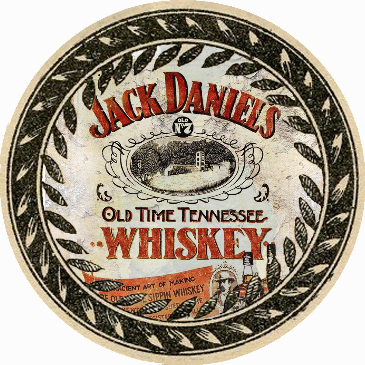 Vintage Bar Coasters