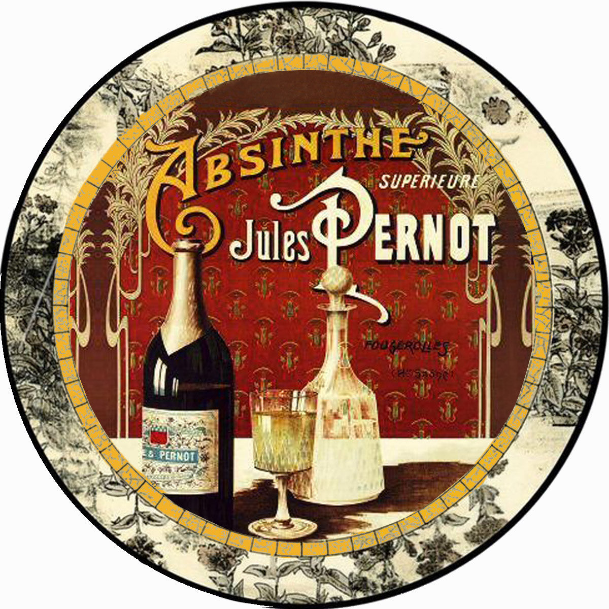 Vintage Bar Coasters