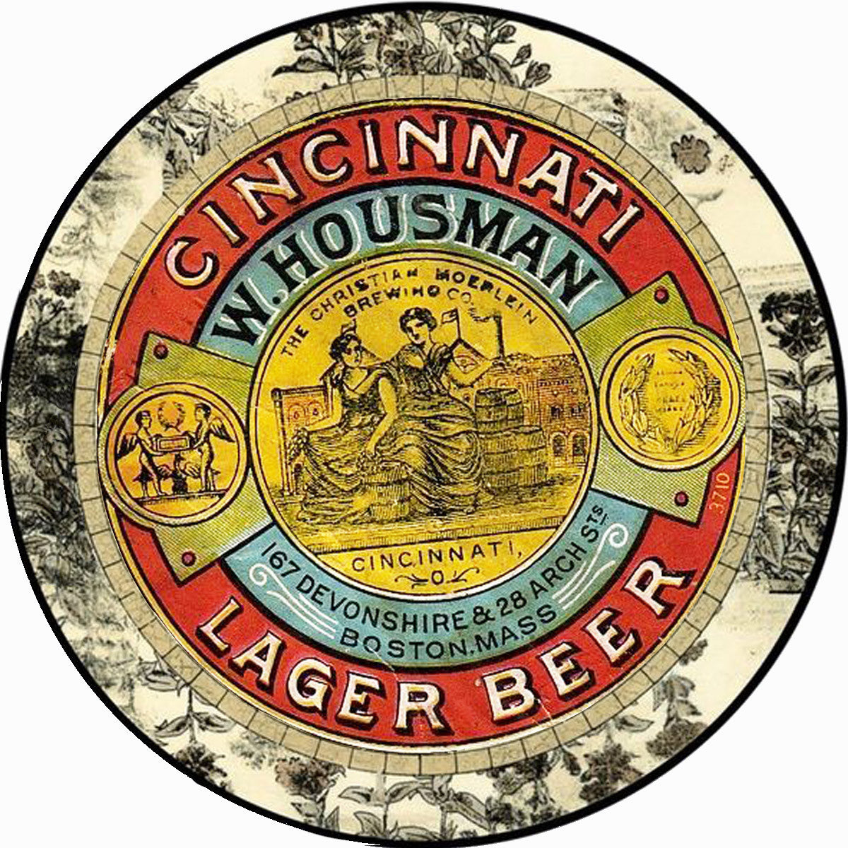 Vintage Bar Coasters