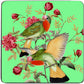 Bird Coaster - Green