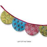 Intricate Jaal Scallop Toran / Bunting