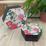 Enchanted Rose garden Hexagon Box