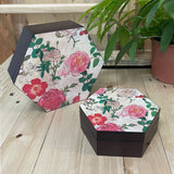 Enchanted Rose garden Hexagon Box