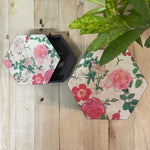 Enchanted Rose garden Hexagon Box