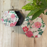 Enchanted Rose garden Hexagon Box