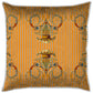 Ornate Victorian Flounce Coral Cushion Cover