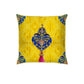 Yellow Bandhani Embroidered Cushion Cover Small Last 2 Piece