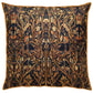 Black Kalamkari Jaal Embroidered Cushion Cover