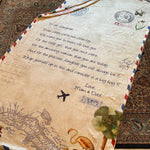 To Daughter - Wrapped In Love, Mom & Dad Blanket