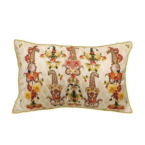 Jewelled Floral - Kilangi Embroidered Cushion