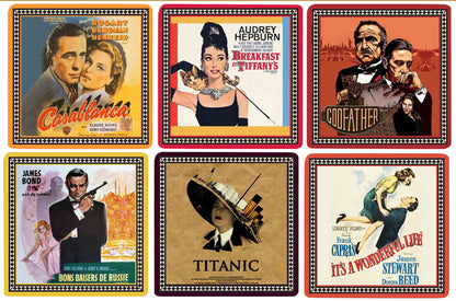 Retro Movie Coasters