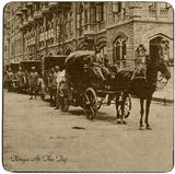 Old Bombay - Tonga at the Taj Trivet