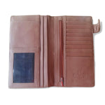 Papaya Chevron Wallet