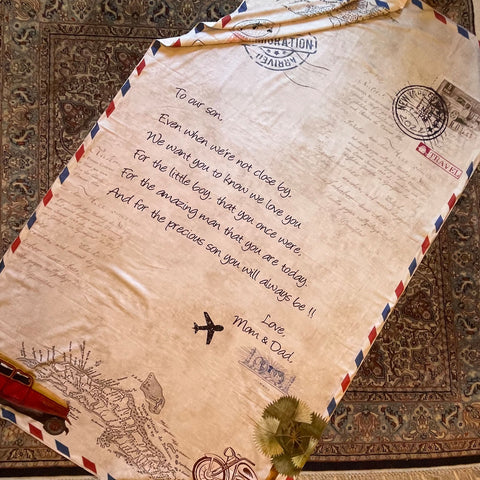 Son - Wrapped In Love, Mom & Dad Blanket