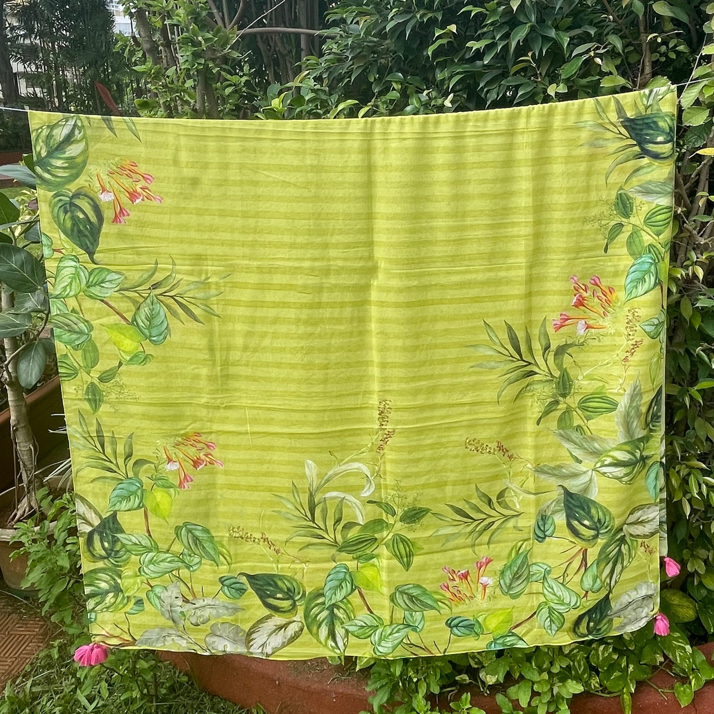 Mint Foliage Sarong