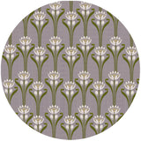 Lilac Lotus Art Nouveau Trivet